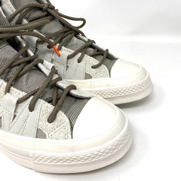 Converse 172350C Chuck 70 High Top Suede Crockery Beige Women’s Sneakers - Picture 3 of 9